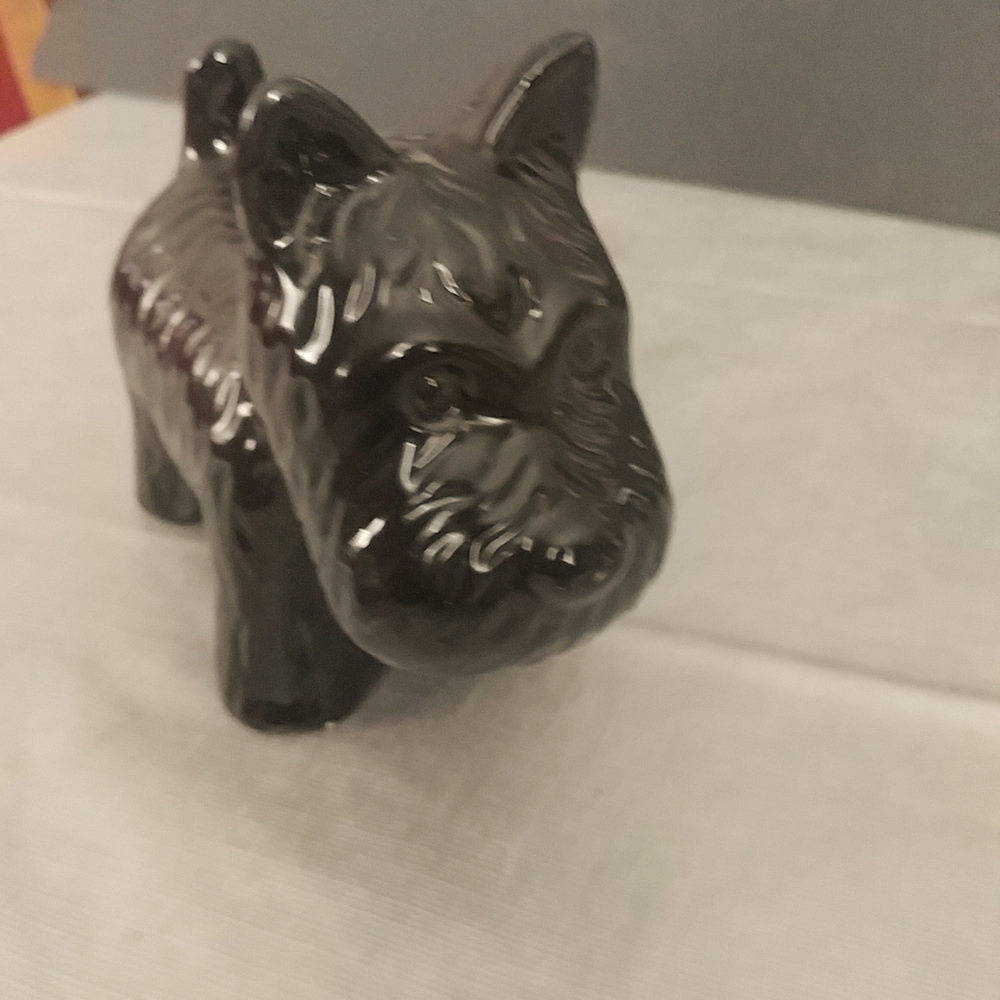 3/$20  Bouclair Black Scotty Dog Figure